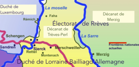 Le doyenné de Perl de l'archevêché de Trèves